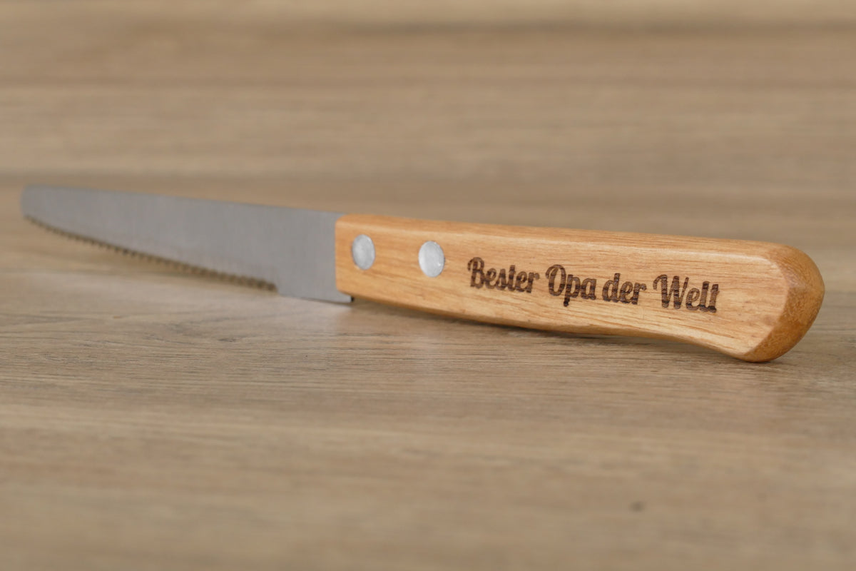 Personalisiertes Messer mit Gravur - Wiens3d