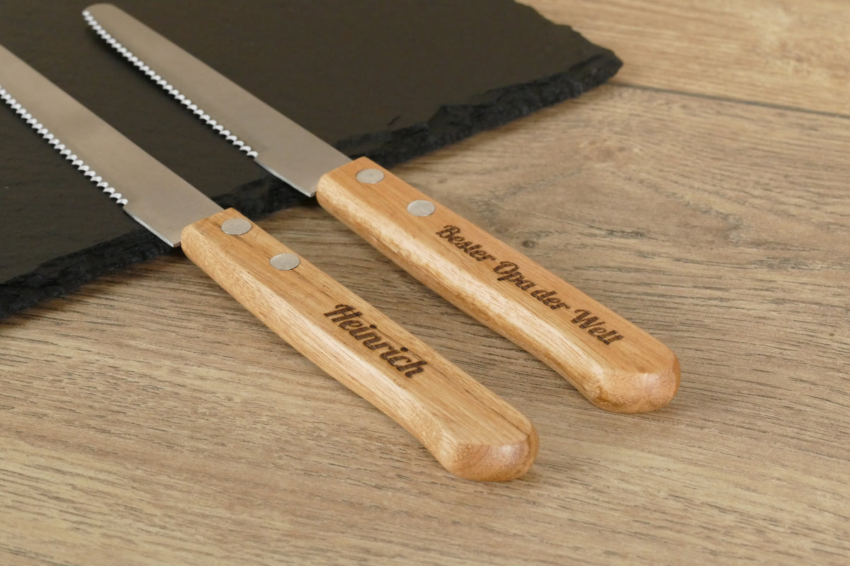 Personalisiertes Messer mit Gravur - Wiens3d