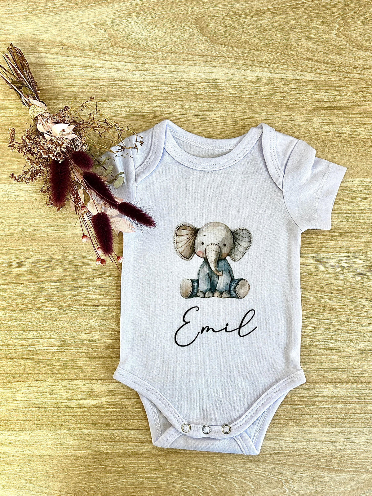 Body Kurzarm Personalisiert mit vielen Motiven Mädchen Junge | Geschenk zur Geburt | Babyparty | 0008