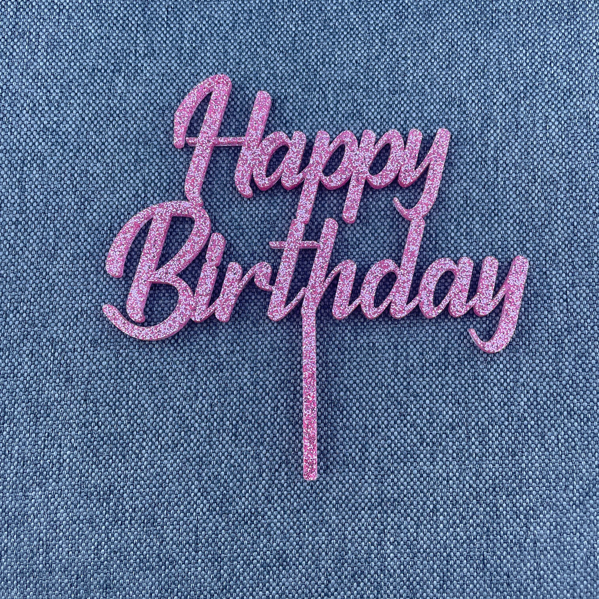 Happy Birthday | Cake Topper | Tortenstecker | viele Farben - Wiens3d