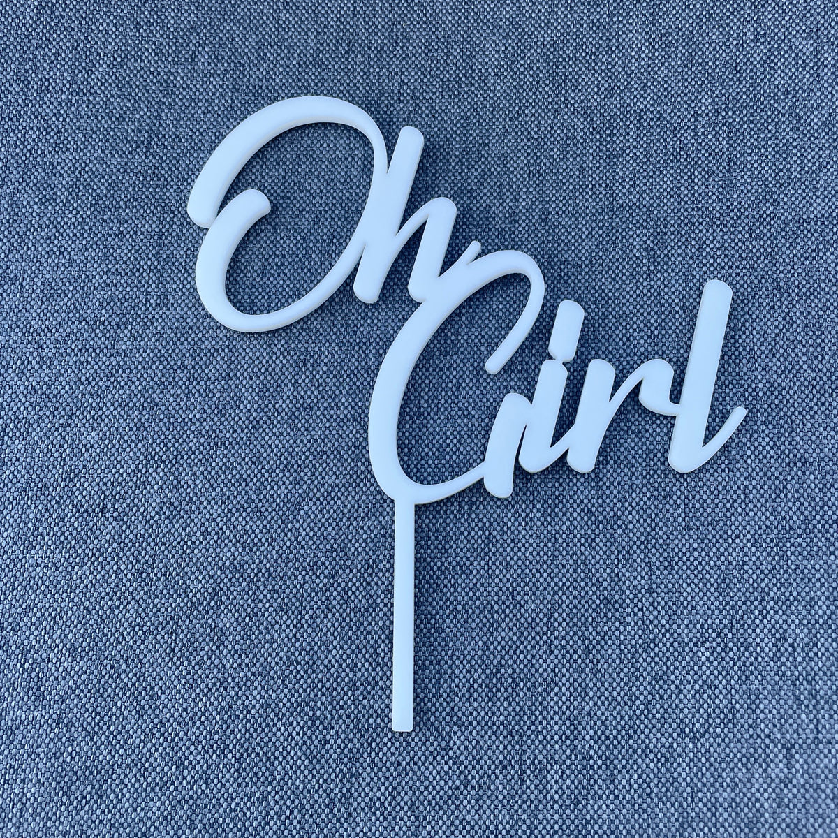 Cake Topper  Oh Boy, Oh Girl | Tortenstecker - Wiens3d
