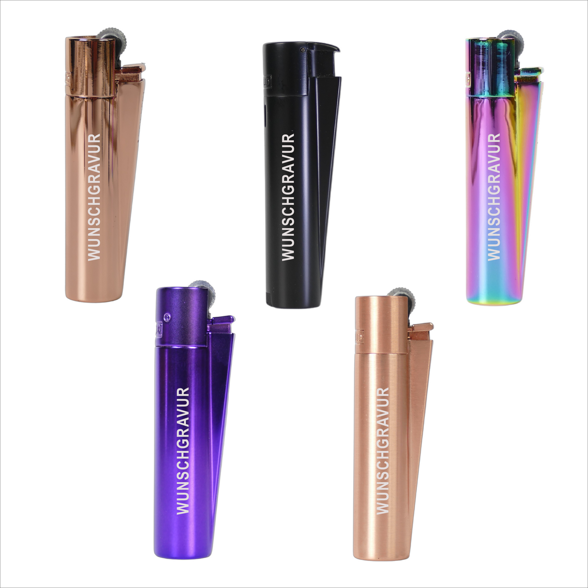 Clipper Personalisiert Rainbow - Wiens3d